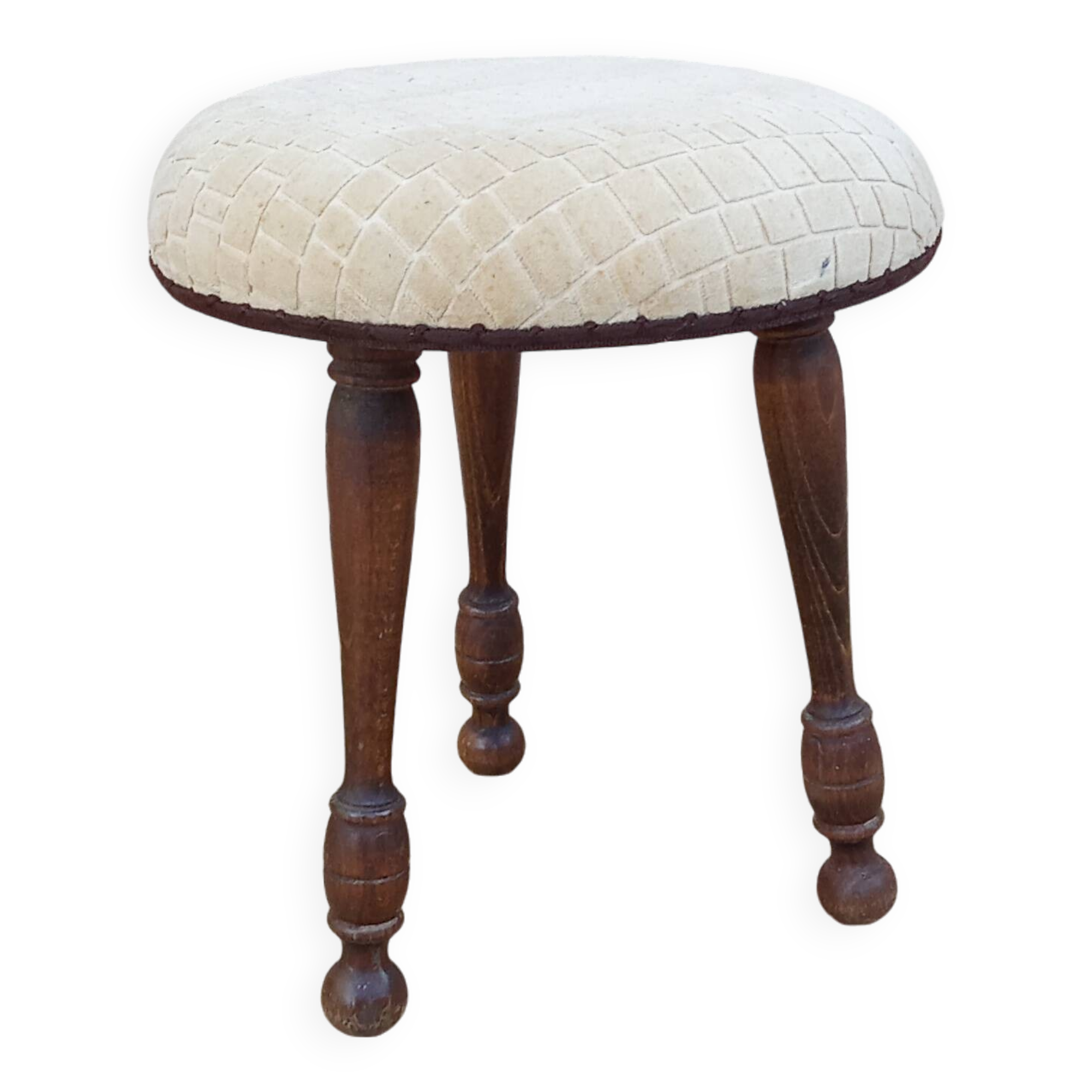 Tabouret tripode vintage