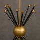 Italian brass chandelier with 8 light points