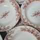 Sarreguemines Iron Earth Soup Plates 1910