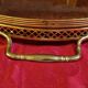 round service tray in Italian marquetry