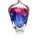 Vase by J. Hospodka for Chribska Glassworks, Former Czechoslovakia, 1960s