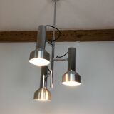 3-spot airy hanging 70s chrome metal