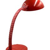 Elio Martinelli, Flex Calotta mod. Lampe de table/bureau 660 rouge vif, Martinelli Luce Italie, 1972