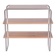 Czech Bauhaus Walnut and Chrome-Plated Steel Etagere attributed to Kovona, 1940s