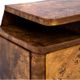 Art deco bedside tables, poland, 1950s