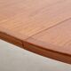 Restored teak dining table by henry rosengren hansen for brande møbelindustri mk9477