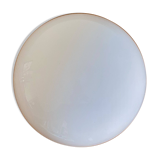 Wall light ceiling light half moon 20 cm white opaline glass LAMP-7398