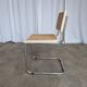 Vintage Cesca Chair: 1970s Marcel Breuer Chrome Cane Chair