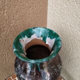 Vase en grès émaillé de la puisaye