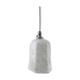 Suspension blanche et ‘marbrée’ gris vert 1920