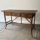 Vintage Mid-century bamboo rattan console table / writing table / desk