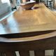 Exotic wood console
