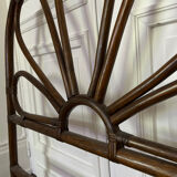 Rattan headboard