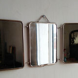 Mirror Barber triptych - 47.5 x 20 cm