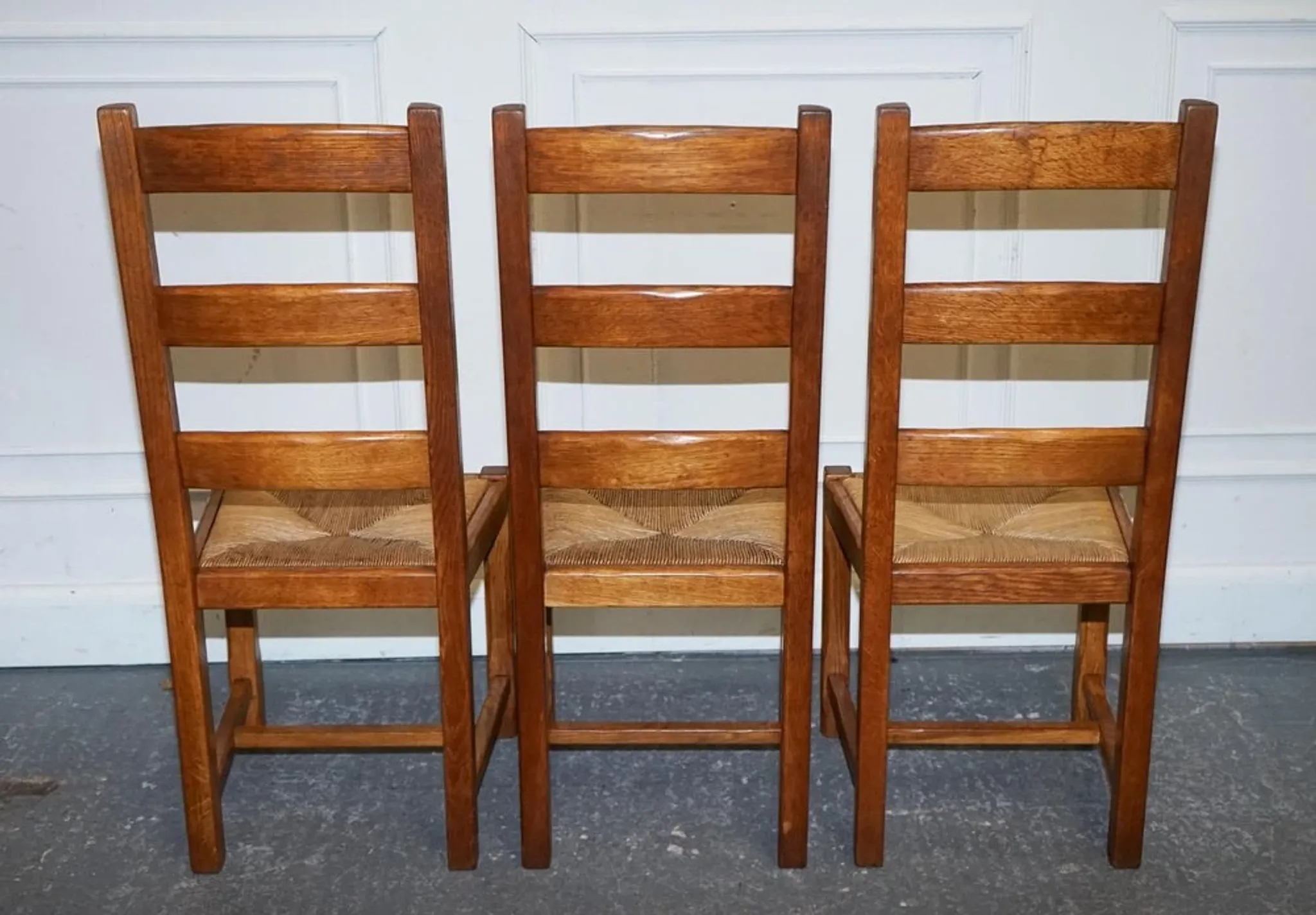Vintage Dining Chairs, France, 1950s, Set of 6