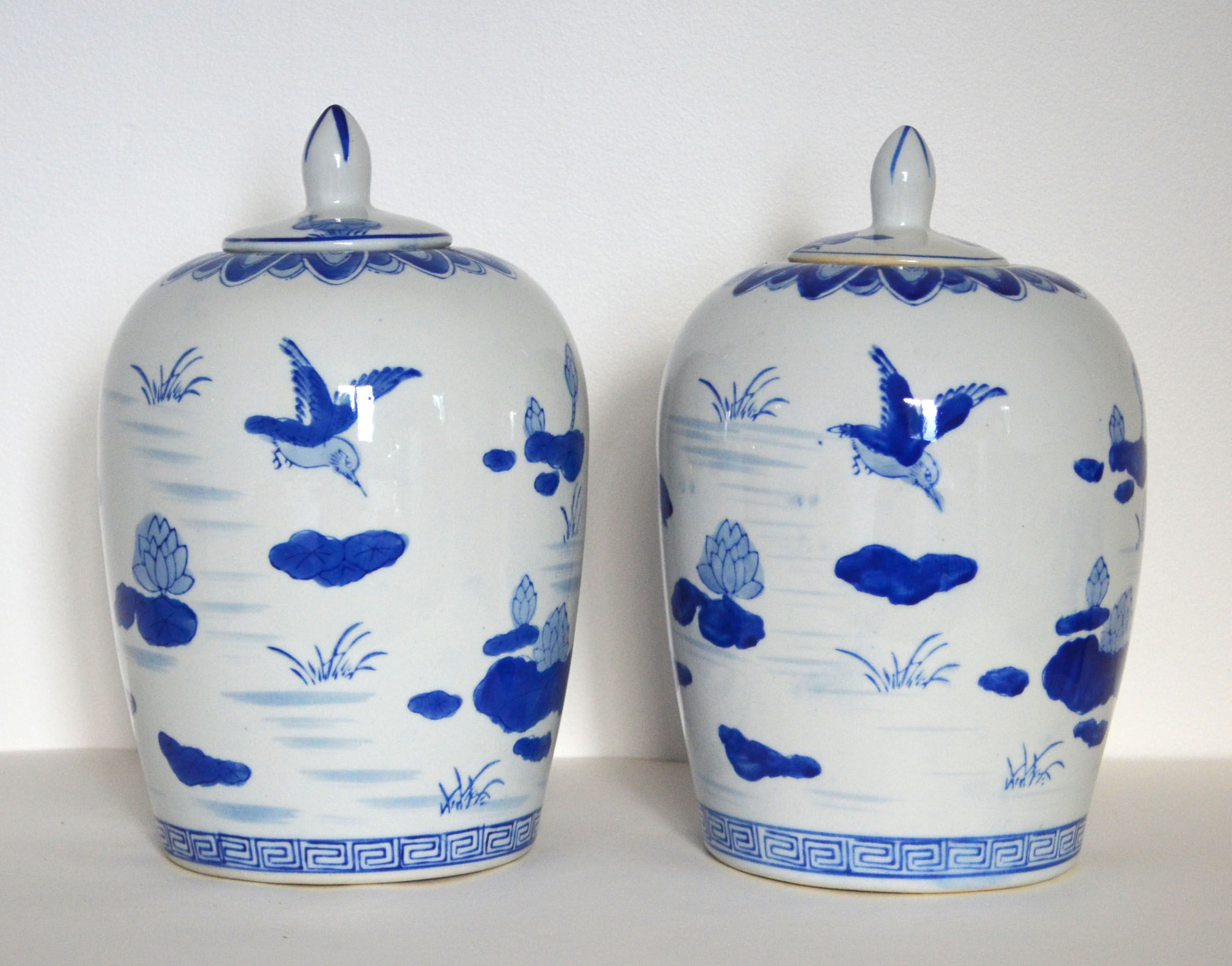 Pair of ginger jars