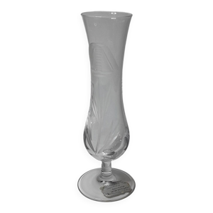 Vase soliflore en cristal - baccarat