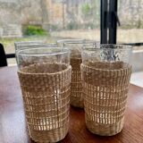 6 orangeade glasses