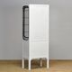 Vintage Iron And Glass Medical Cabinet, 1970s