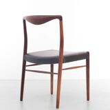 Scandinavian chair in Rio rosewood by Kai Lyngfeldt-Larsen for Søren Willadsen
