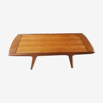 Table basse scandinave années 70