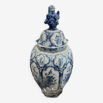 Vase en faïence de Delft XIXème