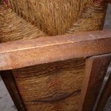 Old mulched bench