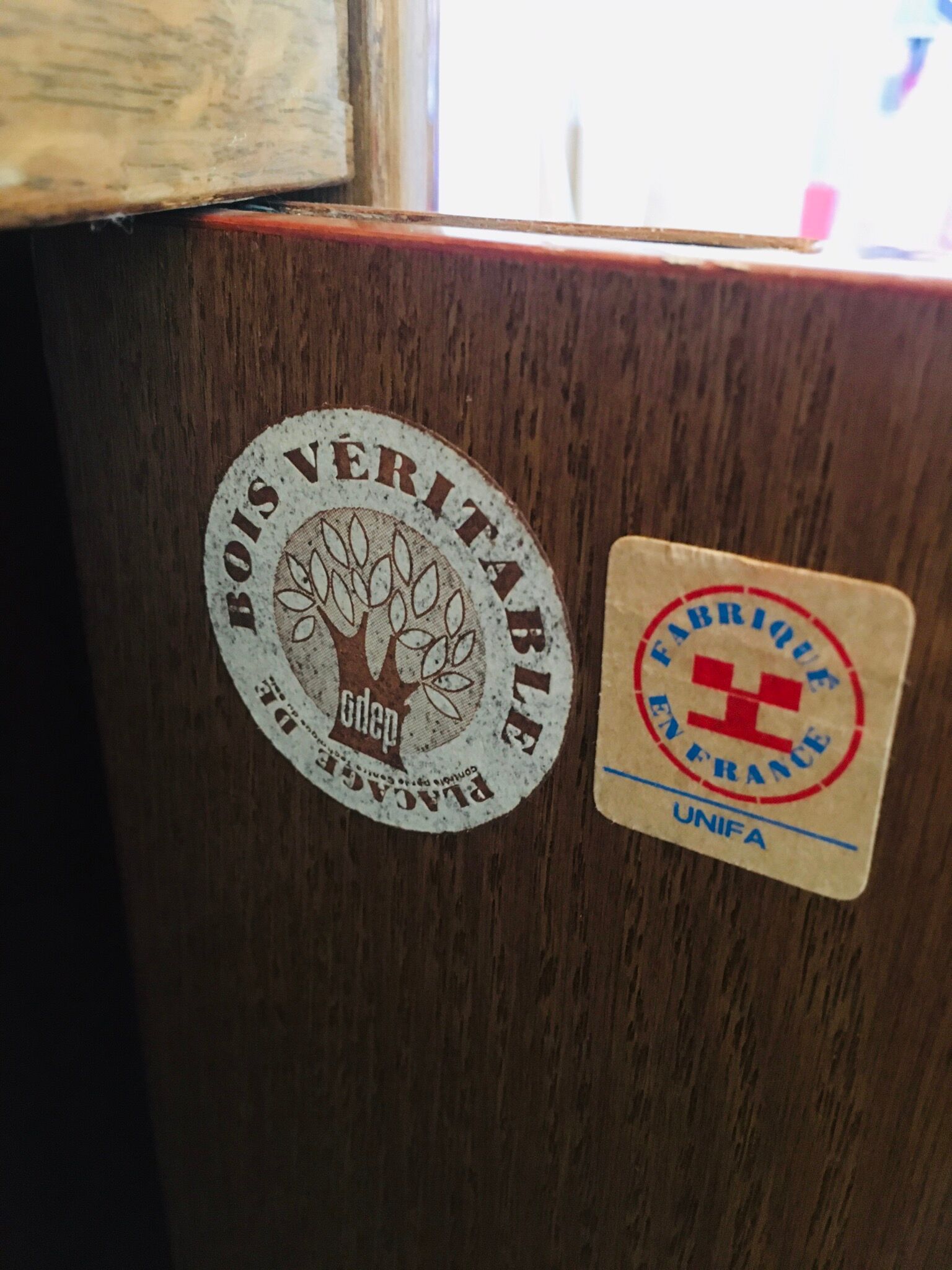 Unifa buffet of the 60s/70s