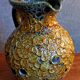 Vintage ceramic pitcher Fat Lava foams glaciers LE CYCLOPE, Annecy