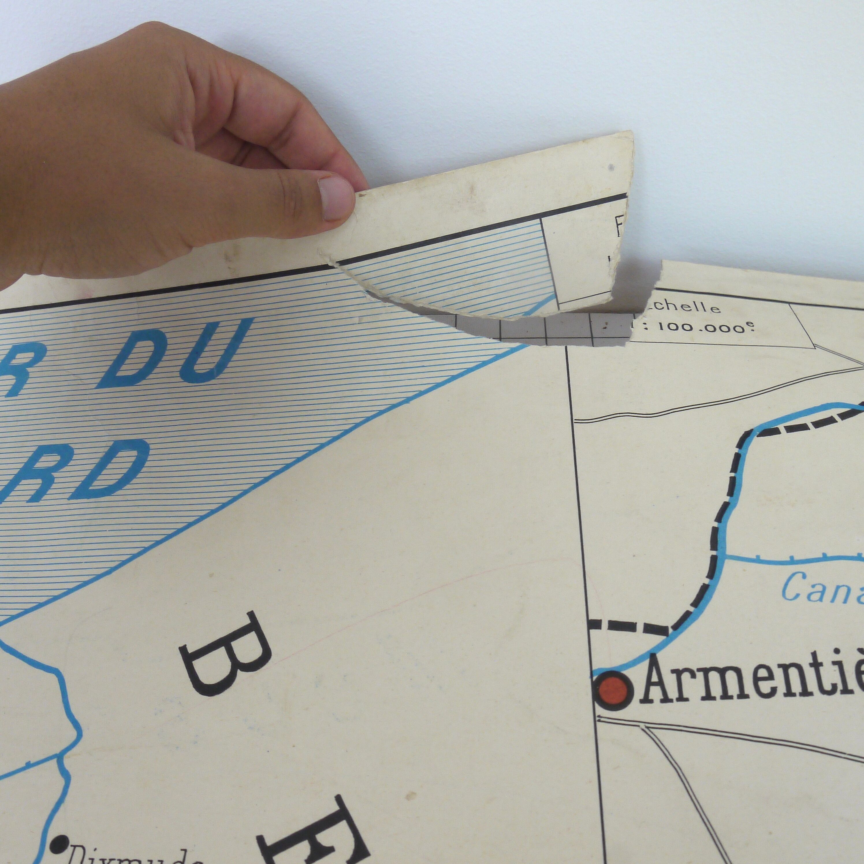 Map of geography - North and is