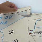 Map of geography - North and is