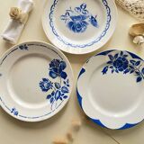 Mix and match 3 flat plates from Digoin.