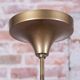 Mid-Century Chandelier in Brass and Glass, Czech, 1960s