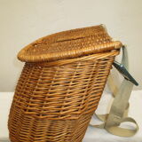 Former fisherman vintage wicker basket