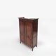 Large Louis XVI French Carved Bridal Wardrobe, ca. 1850