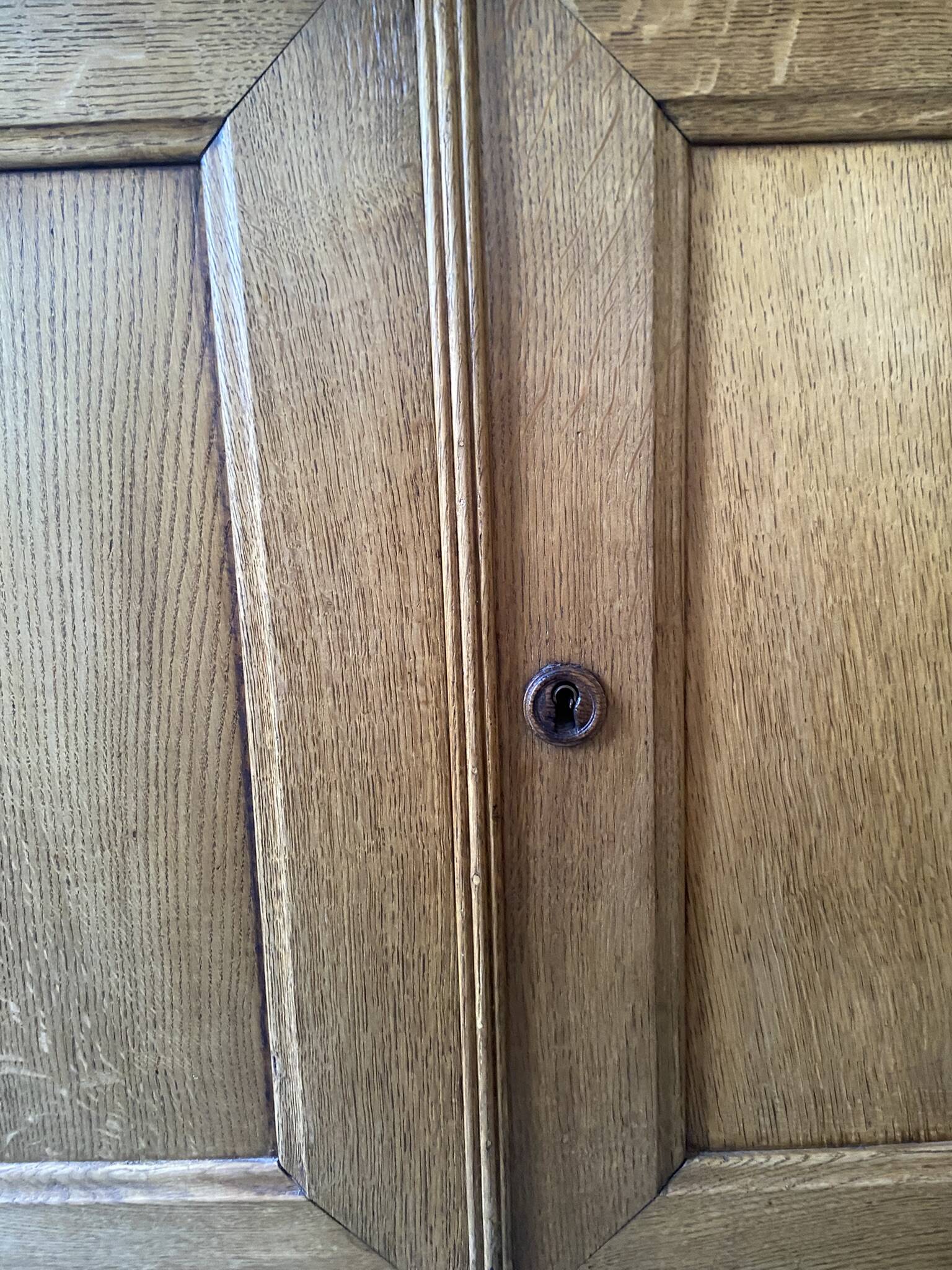 Buffet two bodies in solid oak
