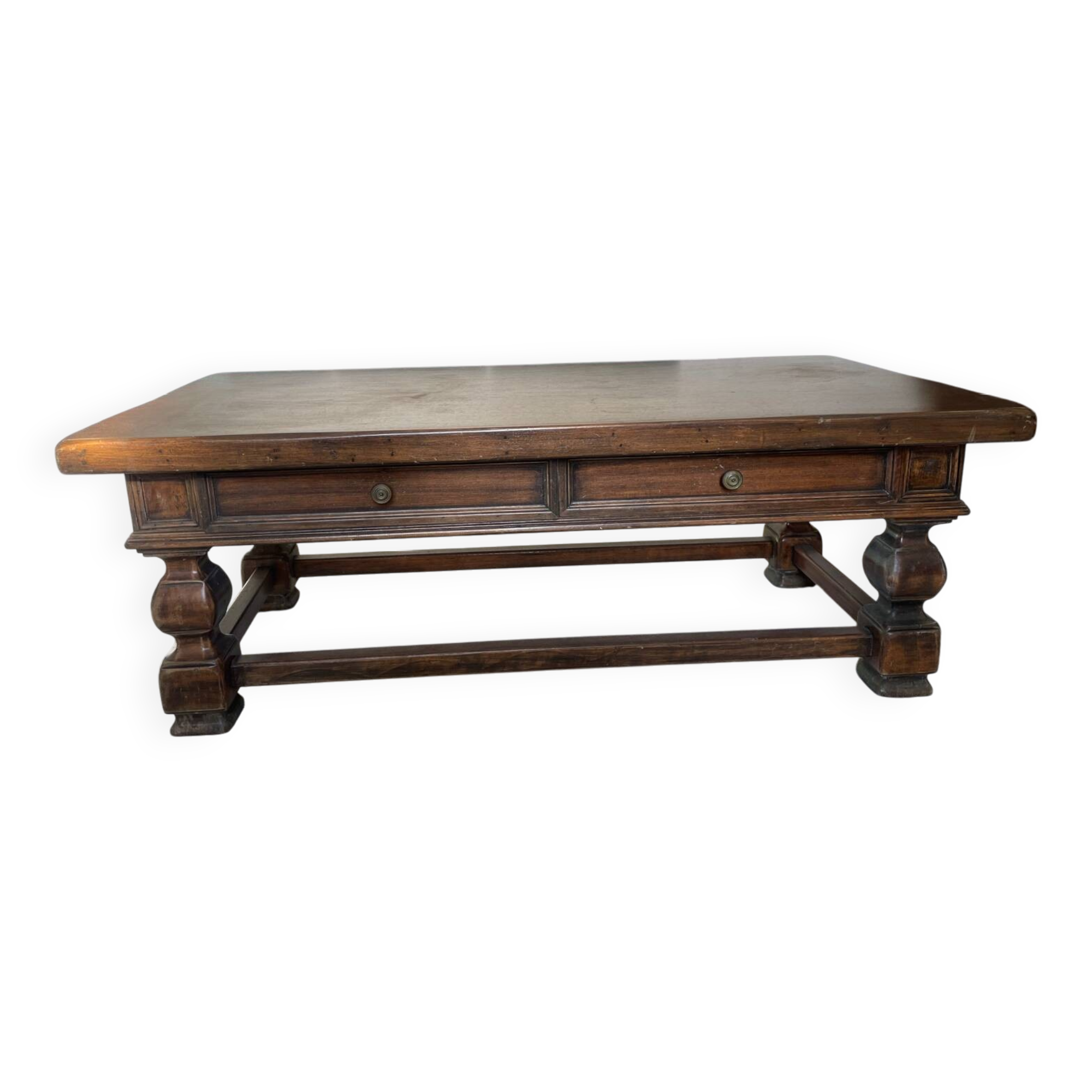 Table basse rectangulaire en chêne massif