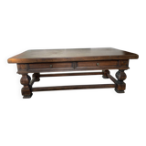 Table basse rectangulaire en chêne massif