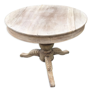 Table guéridon en noyer