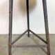 Grey Industrial Workshop Stool, 1960s