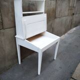 Patinated desk in fir