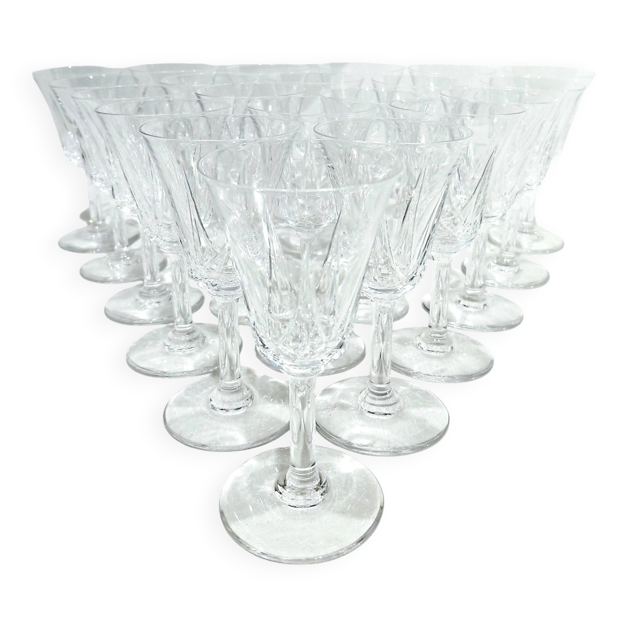Saint Louis - 21 red wine glasses - Lasalle model