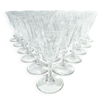 Saint Louis - 21 red wine glasses - Lasalle model