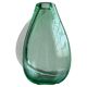 Huge green vase in Murano glass from artisan masters, Flavio Poli 1970's