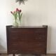 Commode vintage pieds compas année 50/60