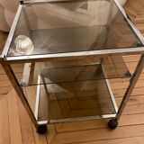 Vintage table 3 trays