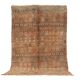 Peach Vintage Moroccan Rug 178 x 264 cm, Berber Wool Rug, Handmade Boho Rug