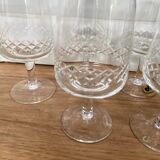 Set of 6 wine glasses