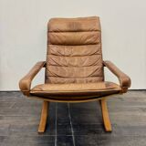 Vintage folding chair by Ingmar Relling for Westnofa 1960s
