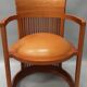1 CASSINA office chair in cherry wood